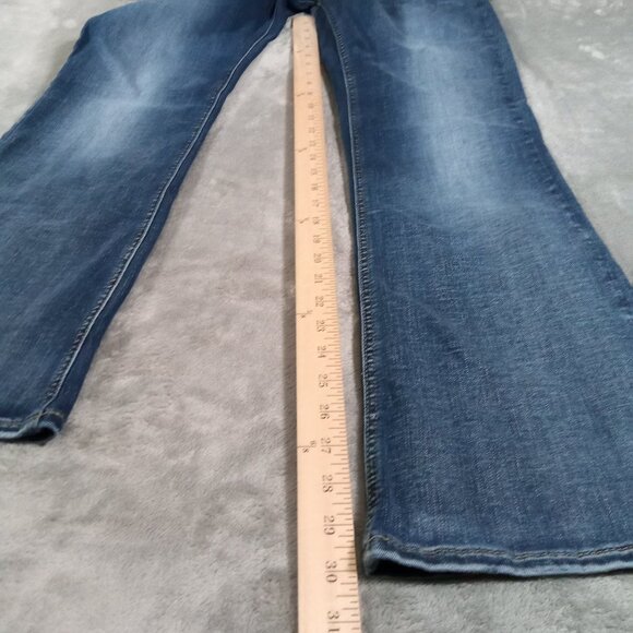 Silver Suki Bootcut Jean Women 32x30, Tag 30x31 Blue Denim Stretch Western - Picture 7 of 11